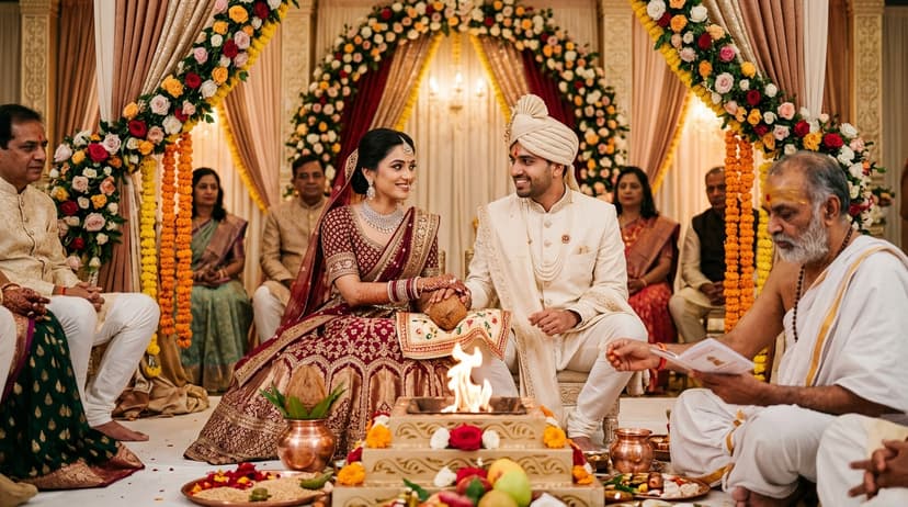 Couple discussing marriage prospects