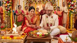 Jain wedding food with traditional vegetarian dishes
