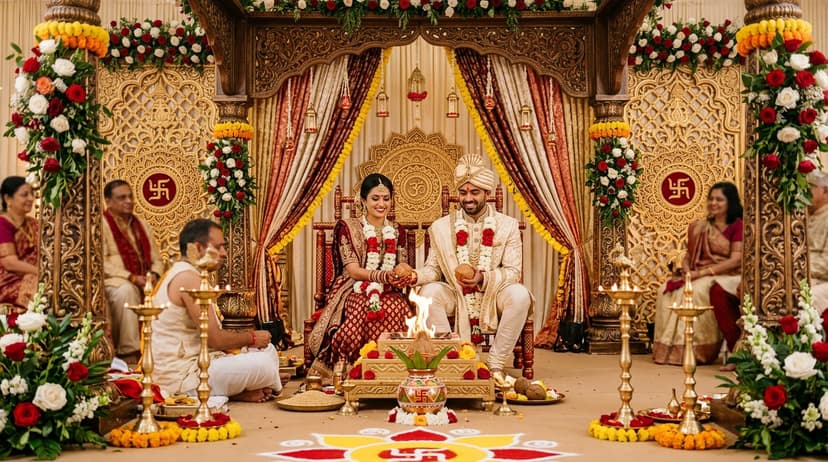 Couple having a discussion about marriage before the wedding.